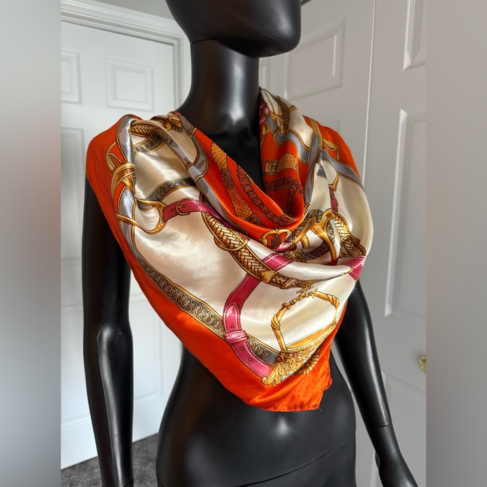 Orange Scarf